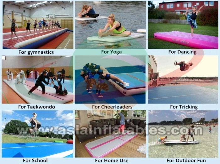 Inflatable Training Beam, Inflatable Beam Trainer, Inflatable Balance Exercise Mat for Athlete