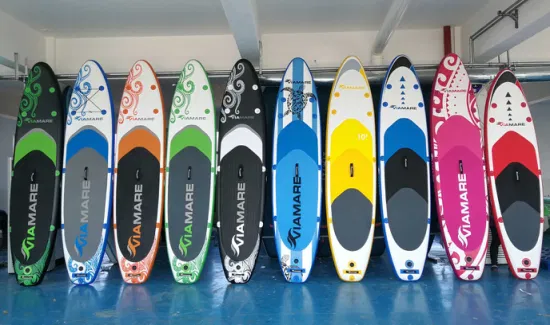 Atacado Air Sup Soft Prancha Inflável Stand up Paddle Board Sup