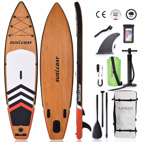Atacado Air Sup Soft Prancha Inflável Stand up Paddle Board Sup