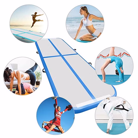 Airtrack Mat Comprimento 1/3/4/5/6/7/8/9/10/11/12 M Ginástica Inflável Tumbling Mat Air Track Mat